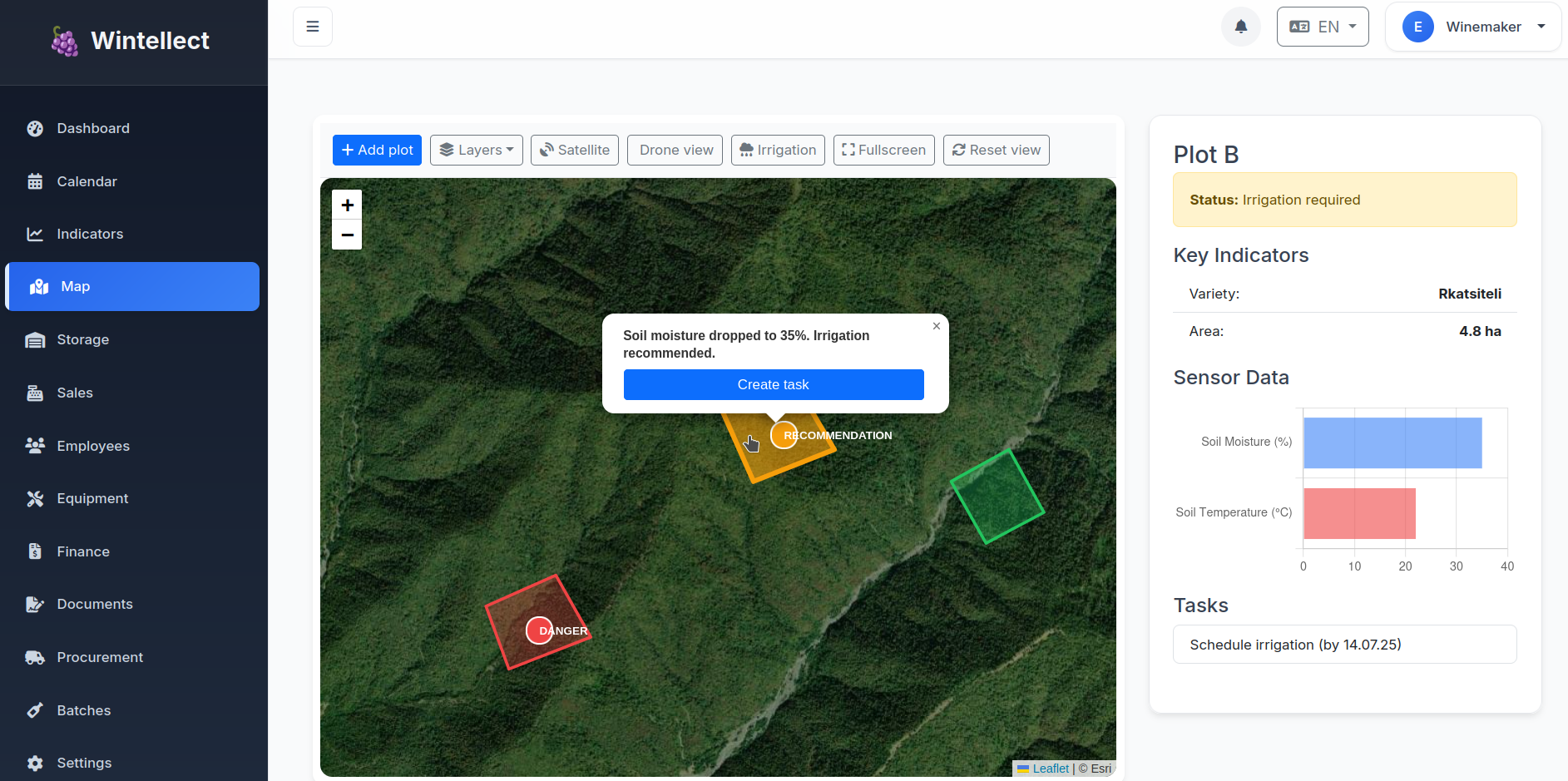 Main Dashboard Preview